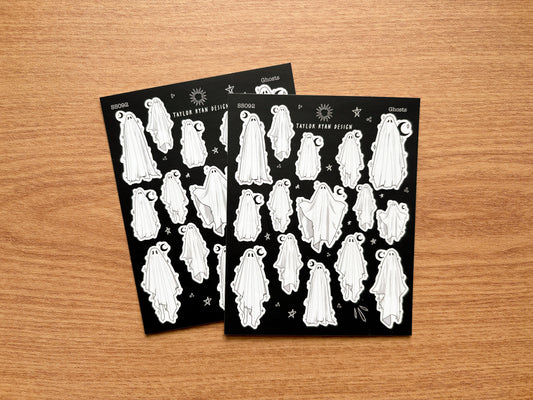 Ghosts Sticker Sheet