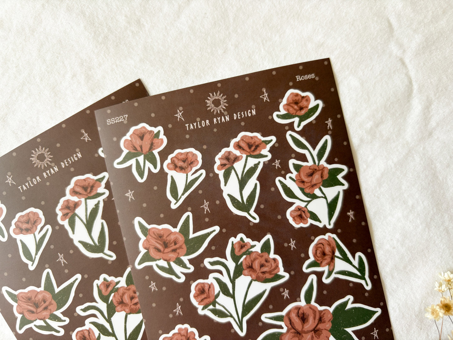 Roses Sticker Sheet