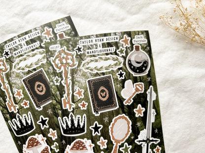 Dark Fairytale Sticker Sheet