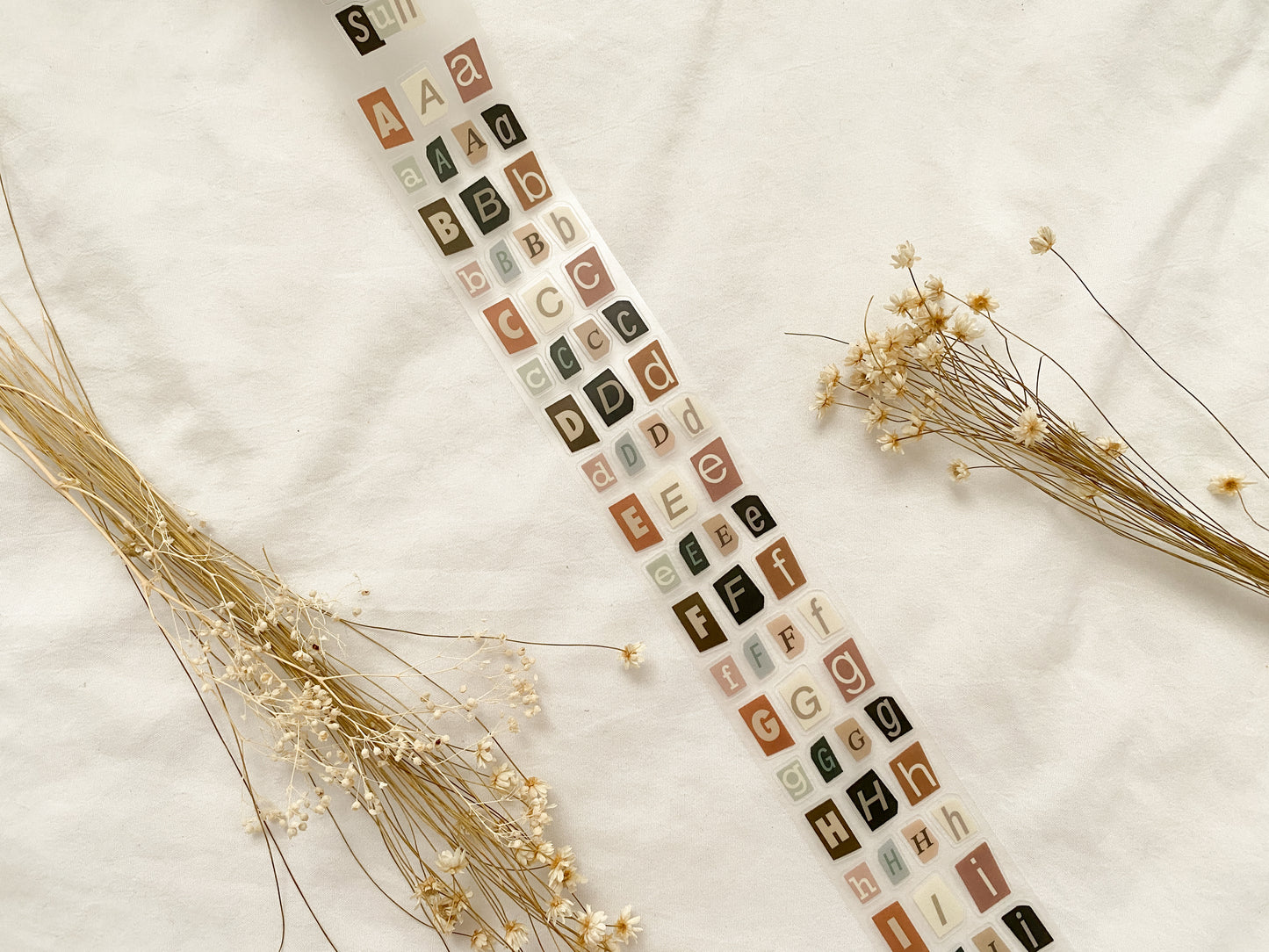 OG Letters PET Tape (PRE-CUT)