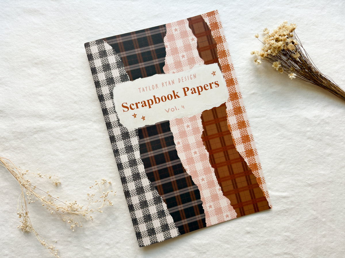 Scrapbook Papers Booklet Vol. 4