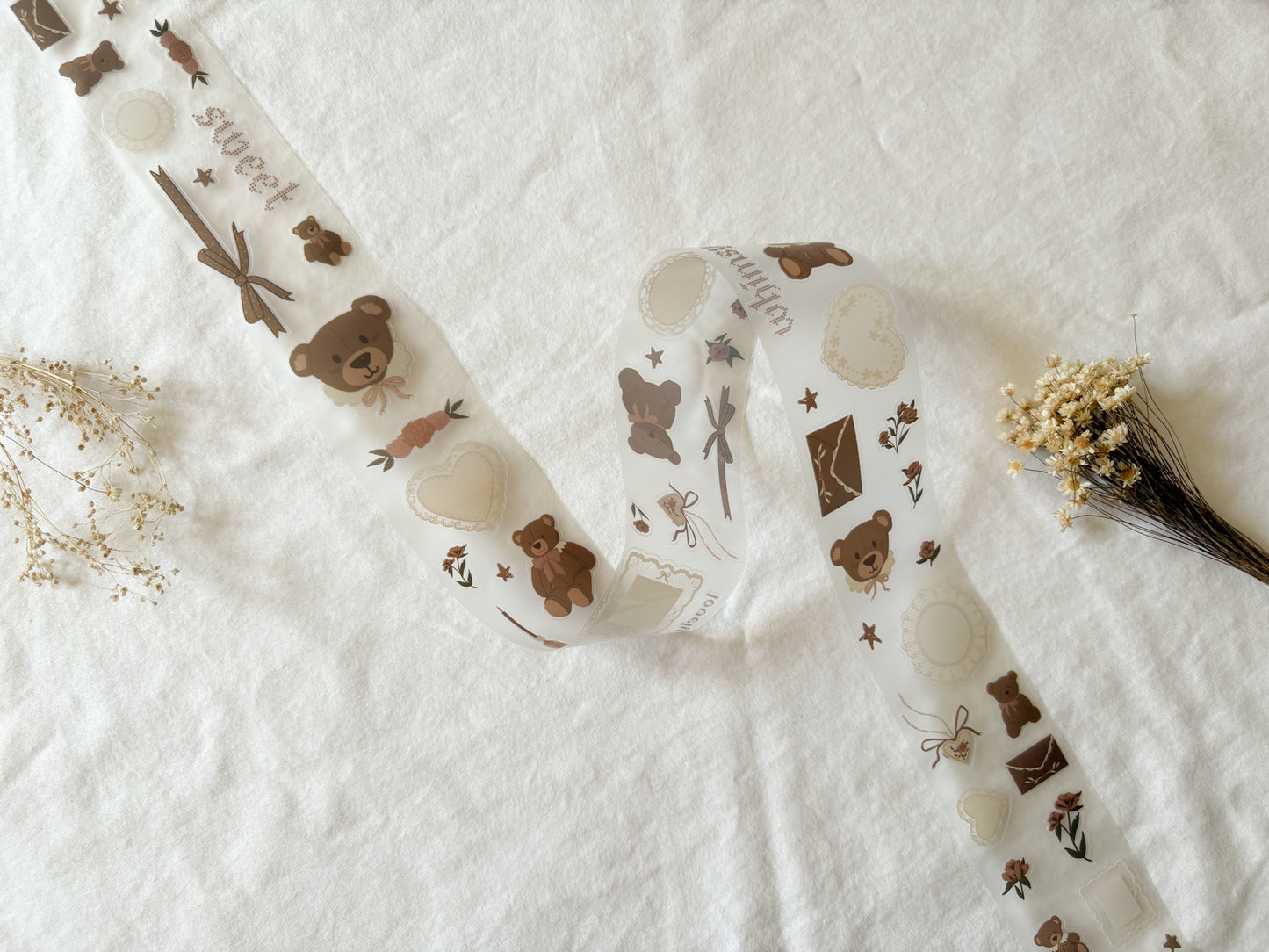 Teddy & Lace PET Tape (Pre-Cut)