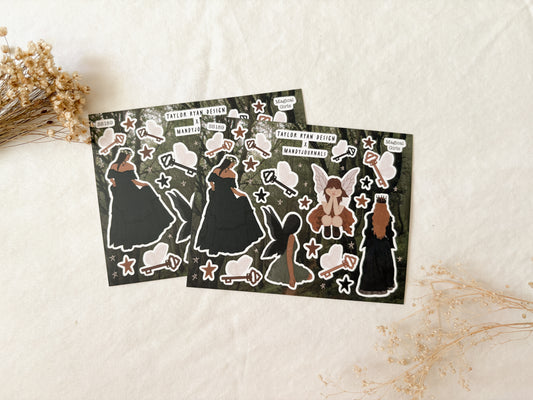 Magical Girls Sticker Sheet