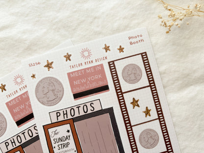 Photo Booth Sticker Sheet