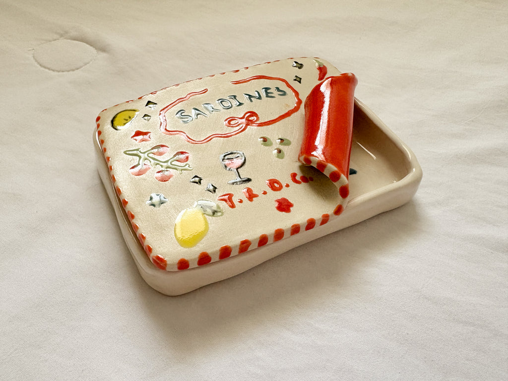 Sardine Trinket Dish #1 (Ceramic)