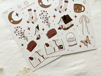 Cozy Cottage Sticker Sheet