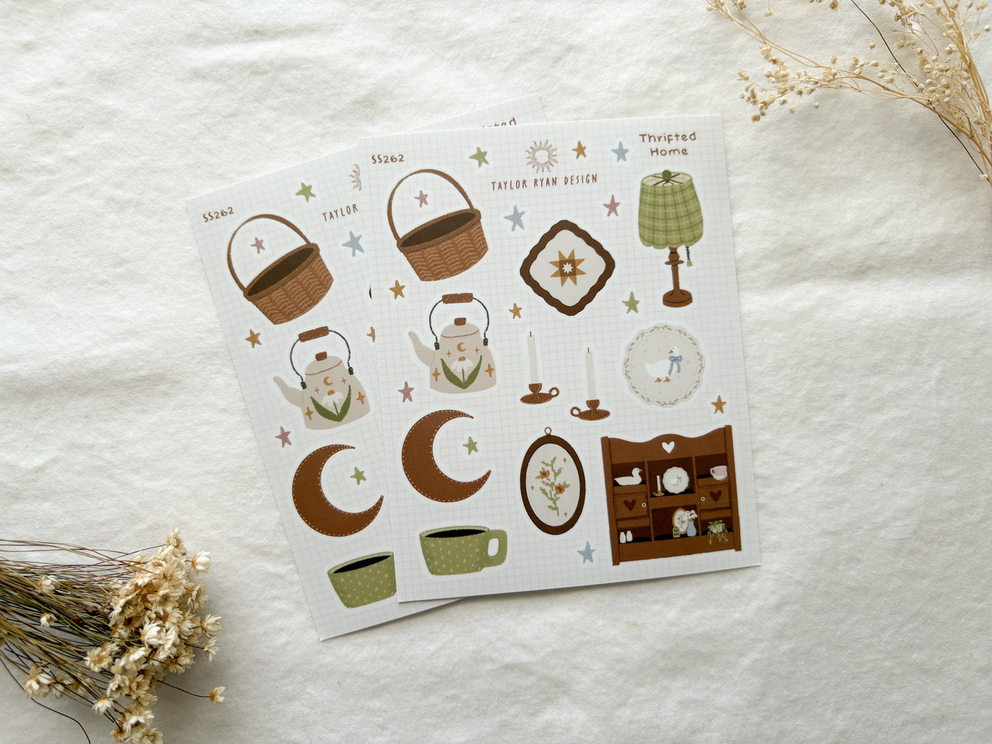 Thrifted Home Sticker Sheet