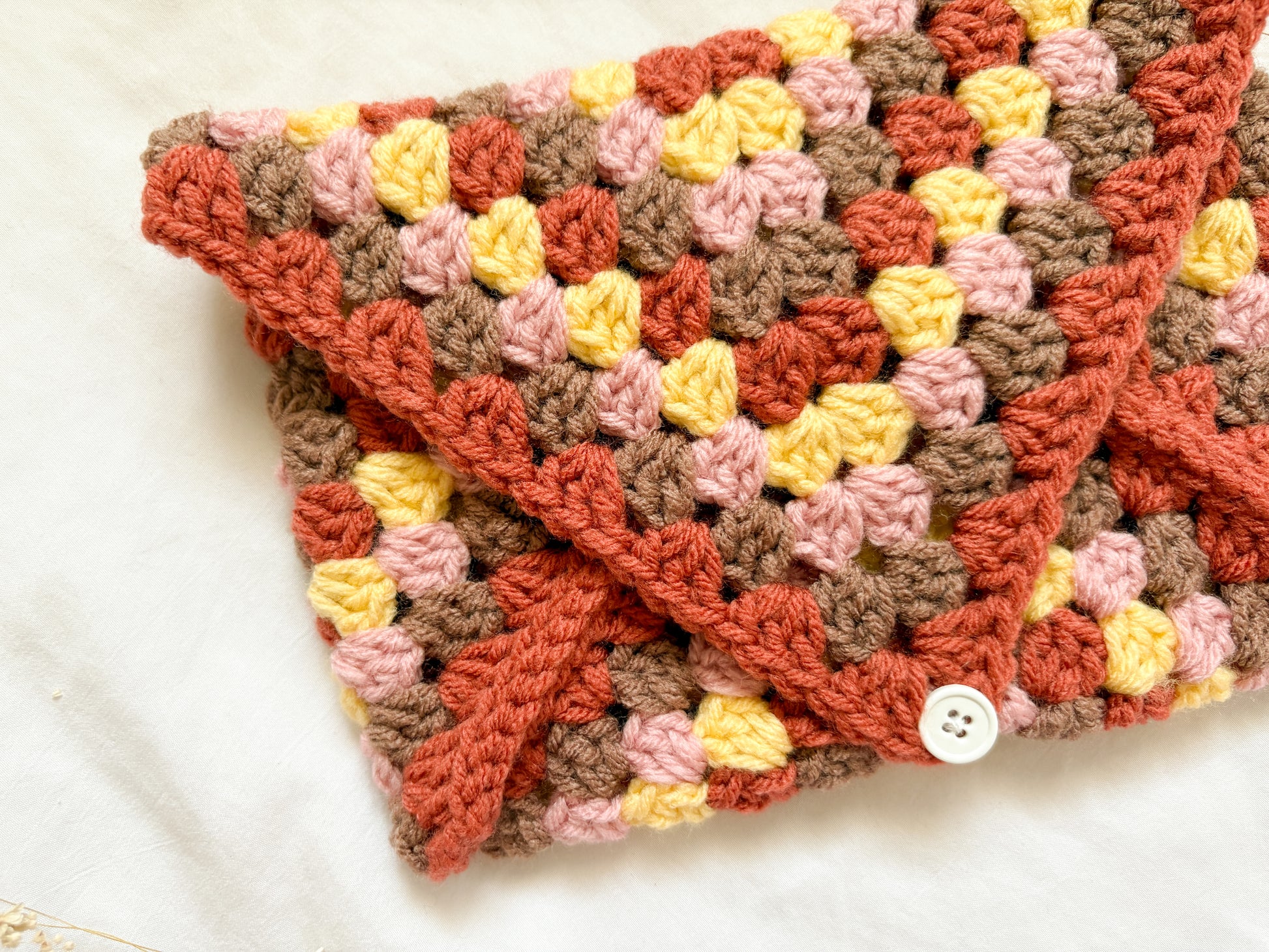 Rust Crochet Journal Cover