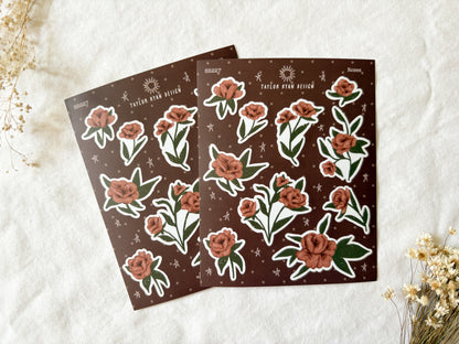 Roses Sticker Sheet