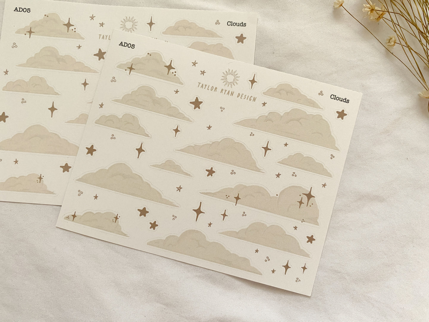 Clouds Sticker Sheet