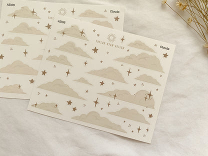 Clouds Sticker Sheet