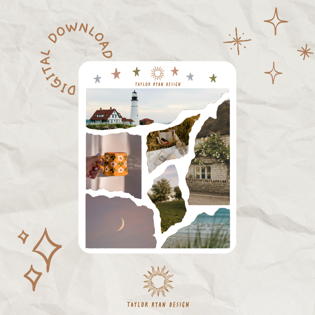 *PRINTABLE* Torn Photos IV Sticker Sheet
