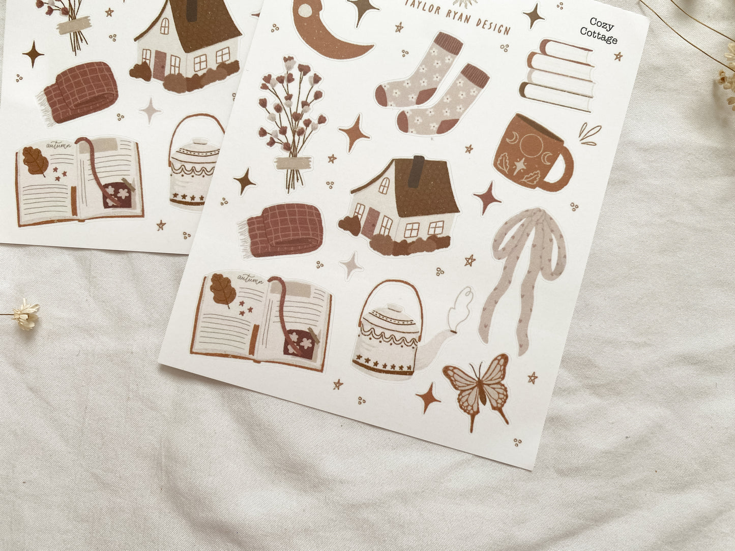 Cozy Cottage Sticker Sheet