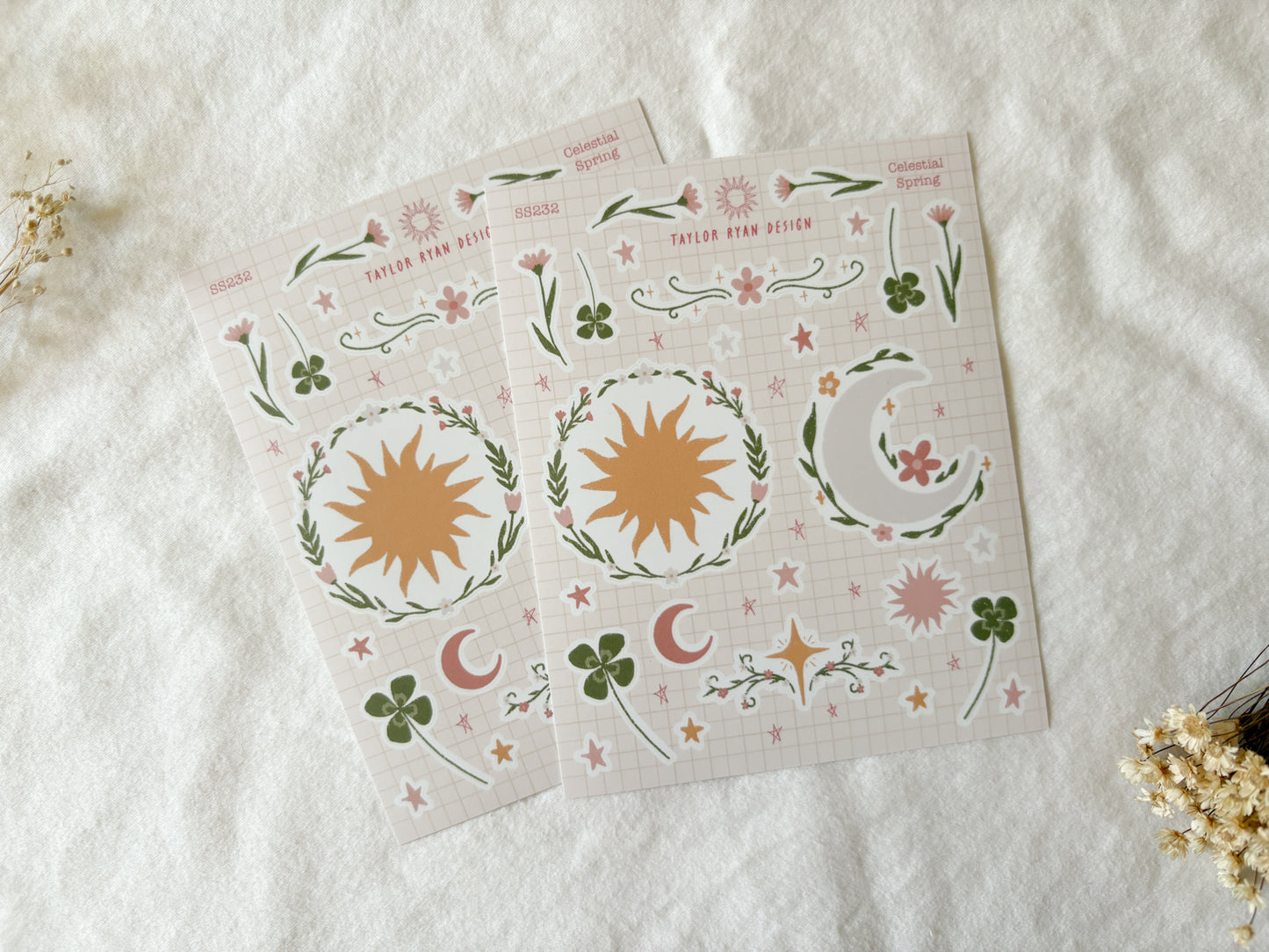 Celestial Spring Sticker Sheet