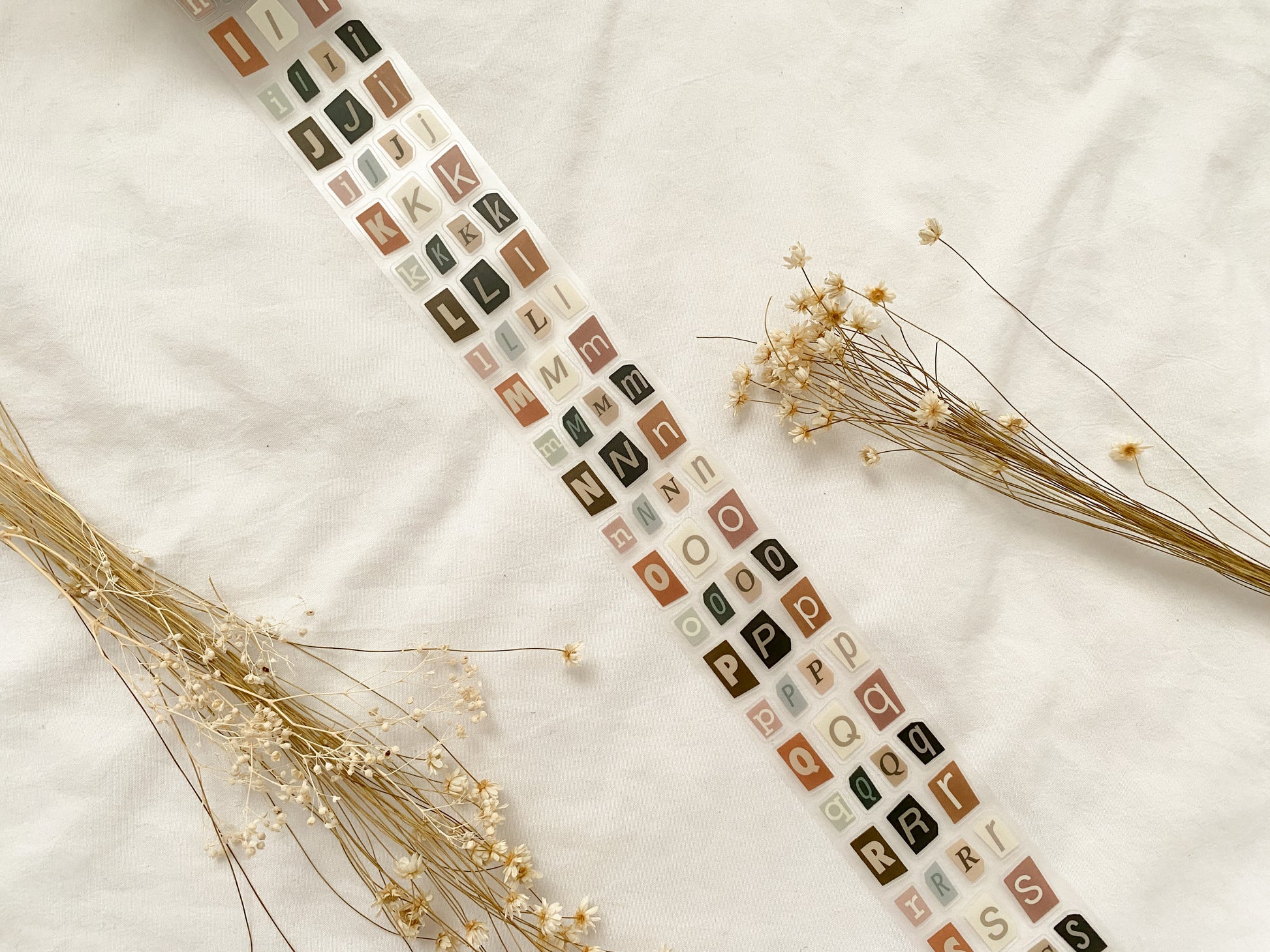 OG Letters PET Tape (PRE-CUT)