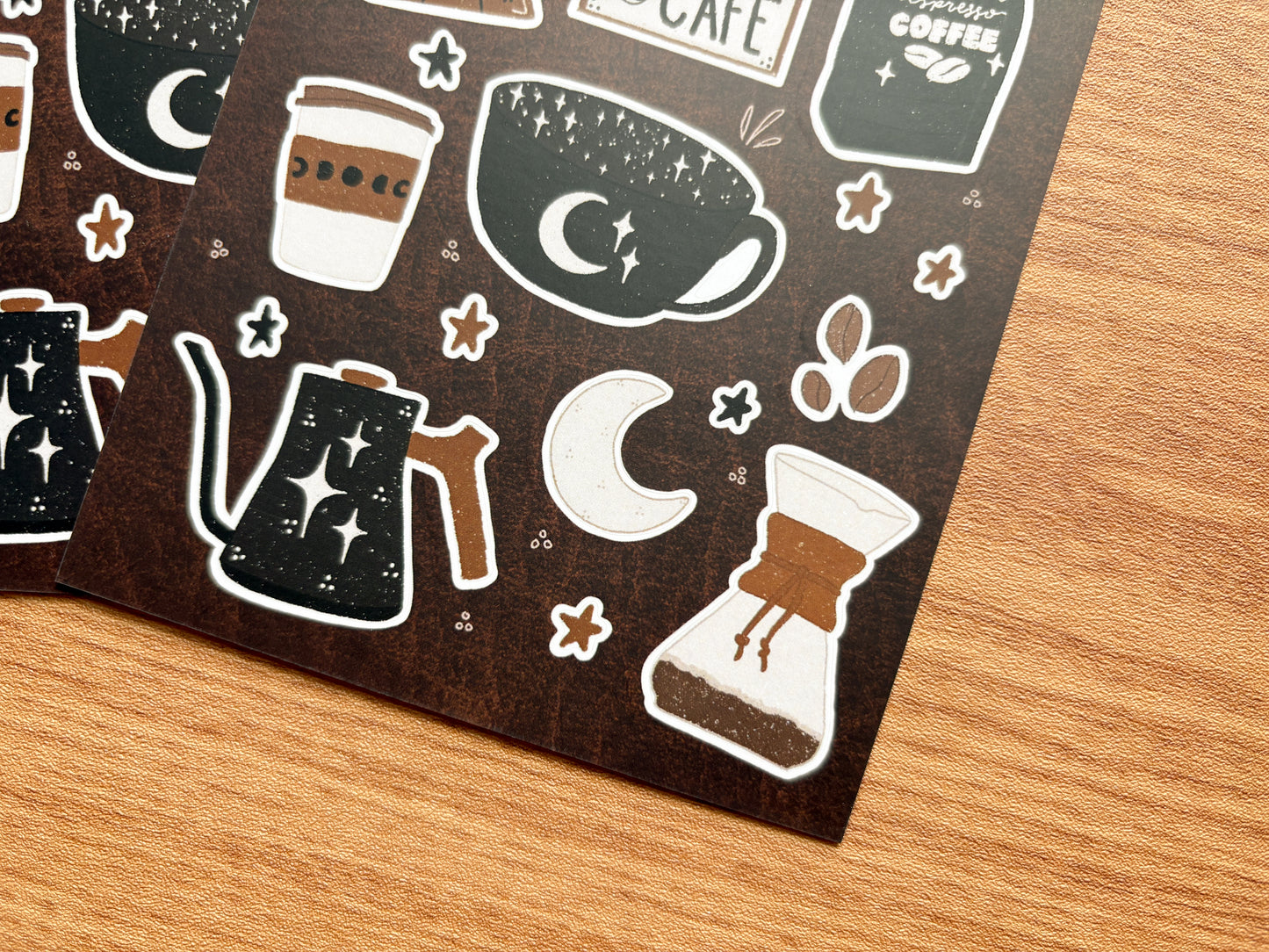 Midnight Espresso Sticker Sheet