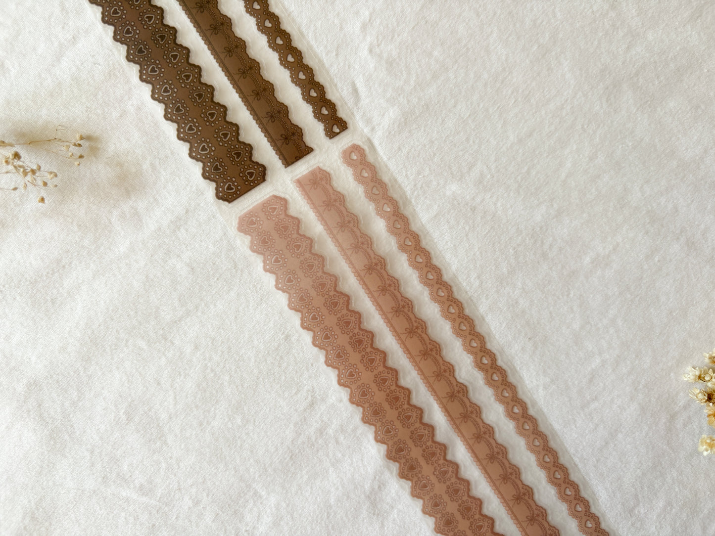 Lace Strips PET Tape (Pre-Cut)