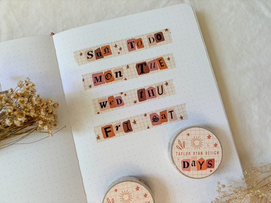 Spooky Days Washi Tape
