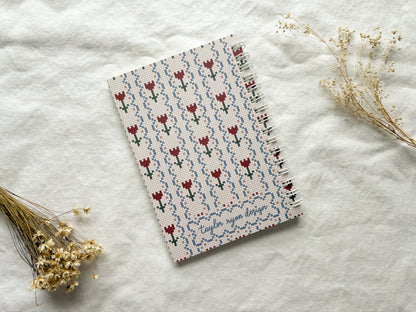 Pocket-Size Cross Stitch Sticker Collection Book