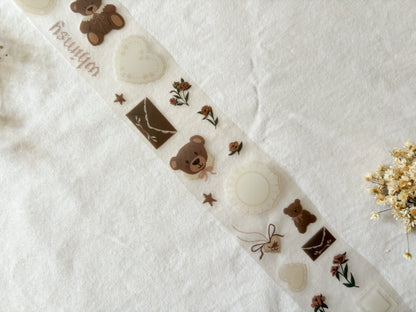 Teddy & Lace PET Tape (Pre-Cut)