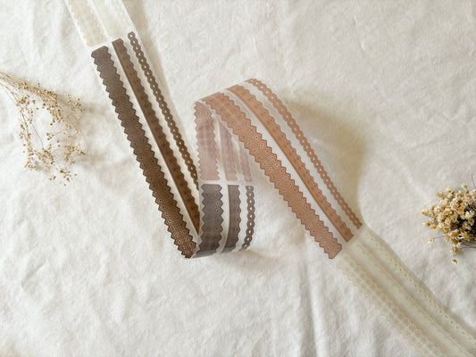 Lace Strips PET Tape (Pre-Cut)