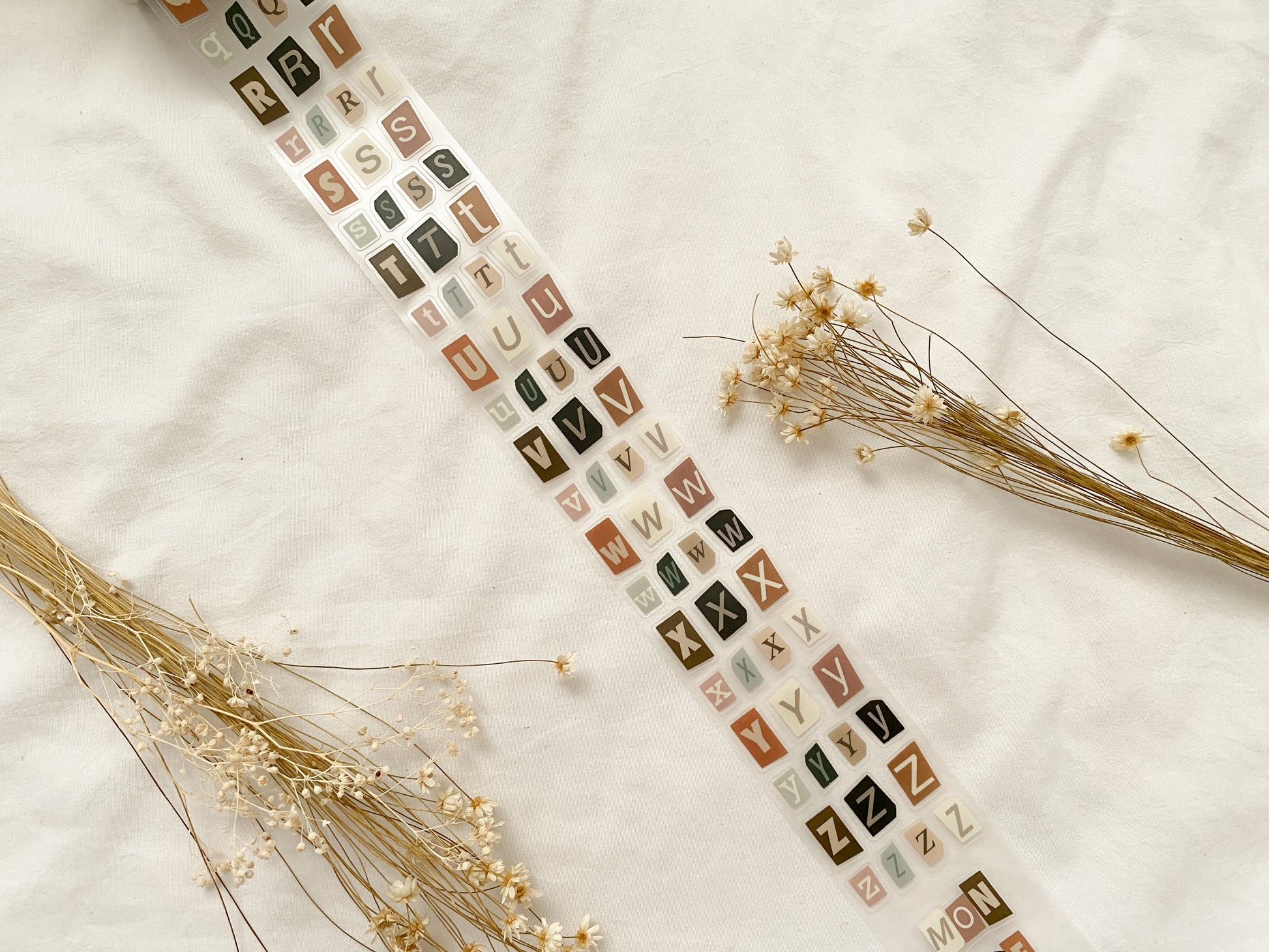 OG Letters PET Tape (PRE-CUT)