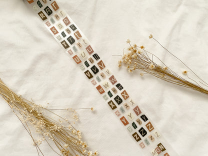 OG Letters PET Tape (PRE-CUT)
