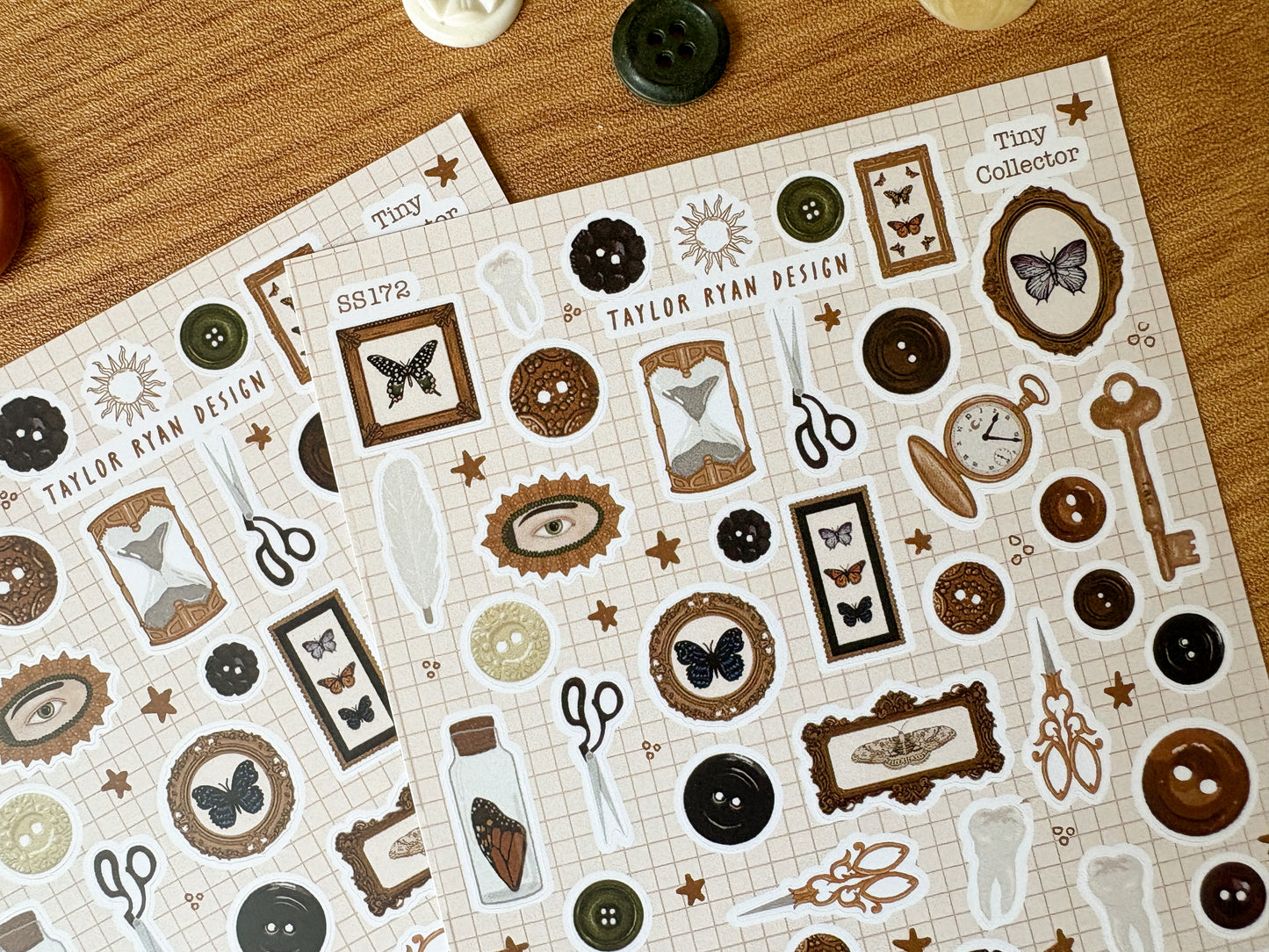 Tiny Collector Sticker Sheet