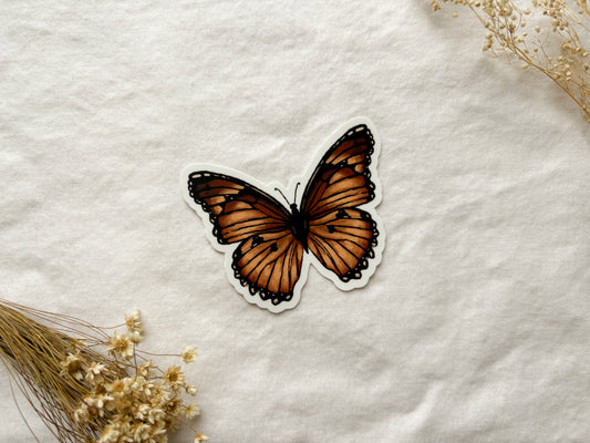 Butterfly Vinyl Sticker