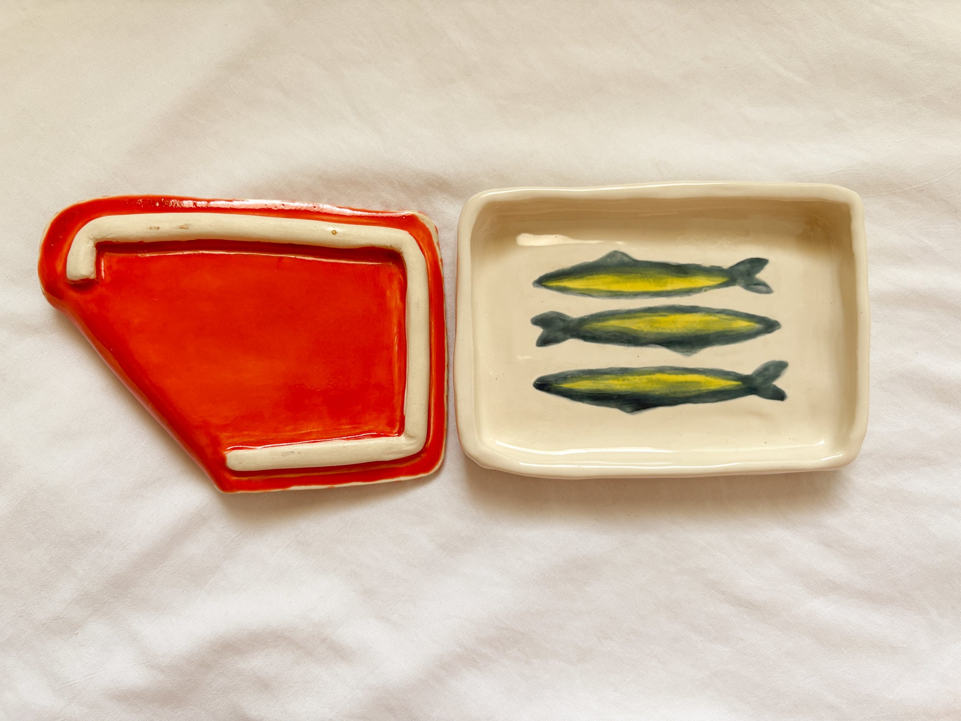 Sardine Trinket Dish #1 (Ceramic)