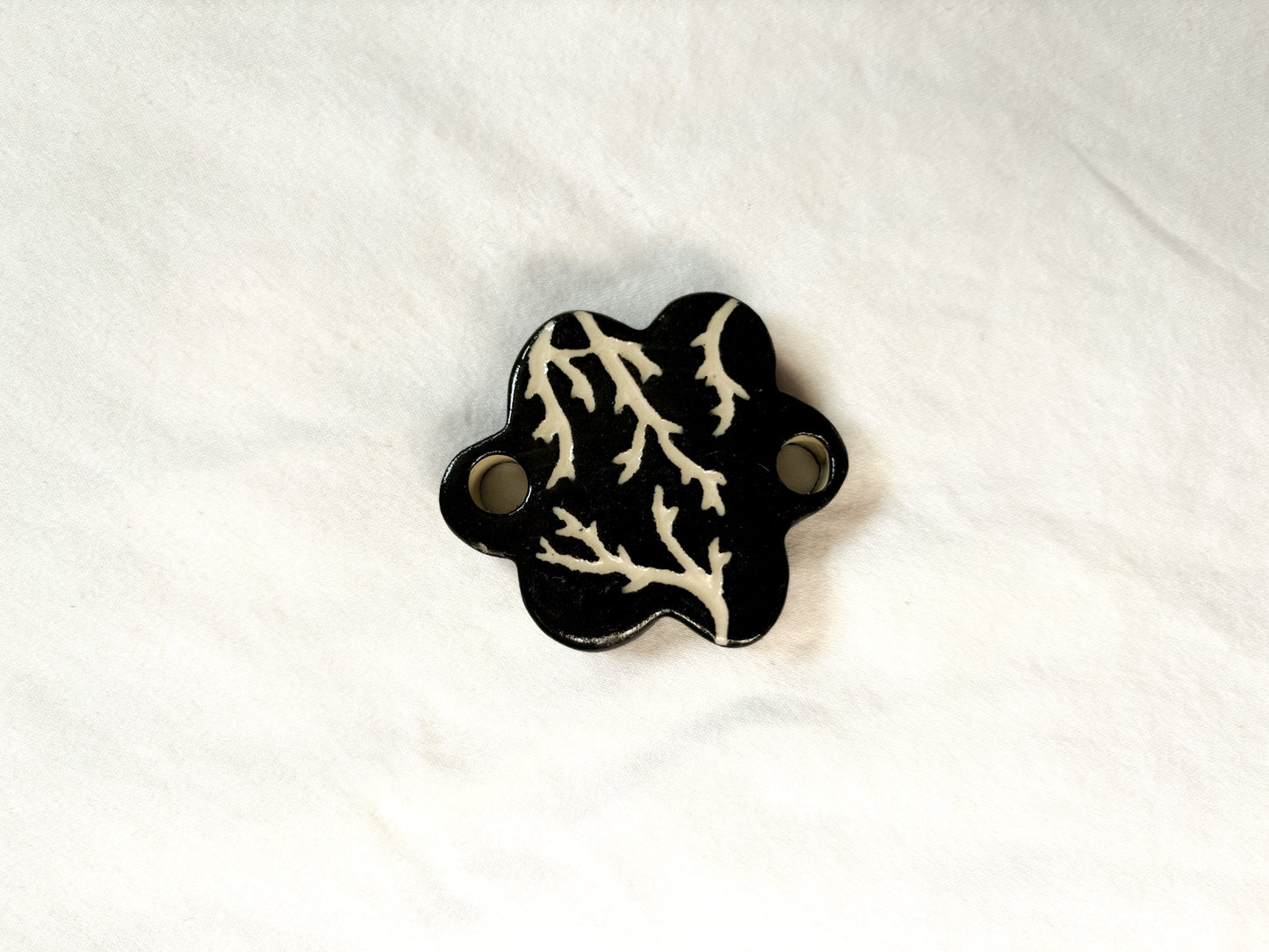 Branches Ceramic Journal Connectors/Charm